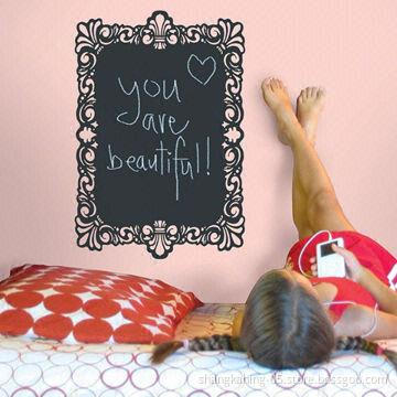 HOT Sale Blackboard Vinyl Wall Decal, Eco-friendly Material with Water-resistant